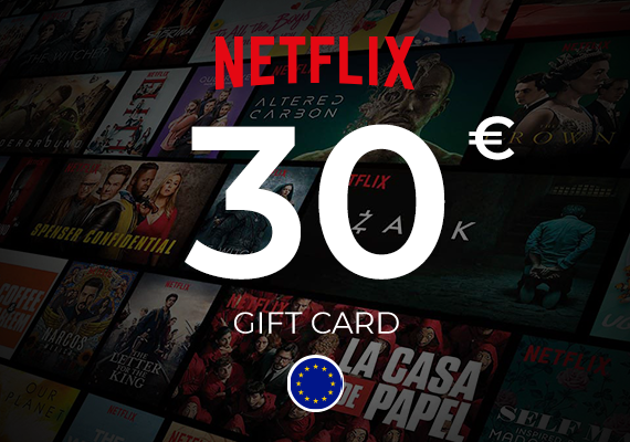 Netflix Gift Card 30 EUR Key - EU